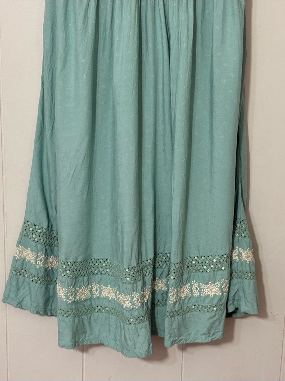 Sundance Aura  Embroidered Dress Size 2 Cottagecore Festival - Picture 8 of 8